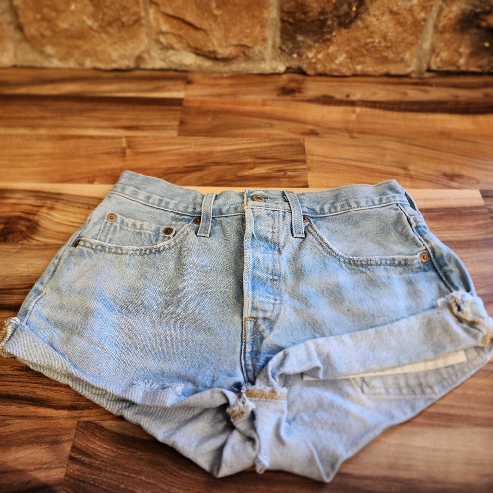 Levi's Blue Denim Jeans with Waterless Technology Sz 26